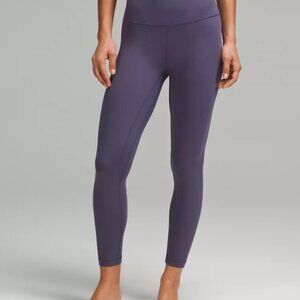 lululemon athletica high-rise align 25" leggings EUC Nightfall Purple Violet 10
